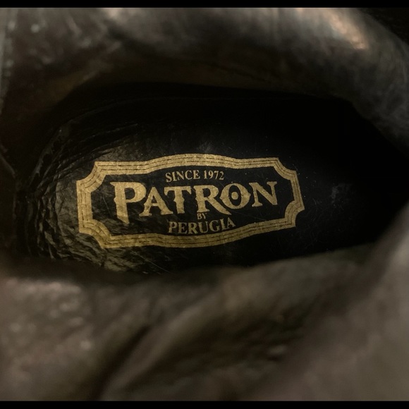 Distressed Black Patron by Perugia Boots 9.5 - Picture 11 of 11